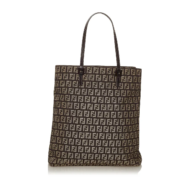 Fendi Zucchino Canvas Tote Bag (SHG-28691)