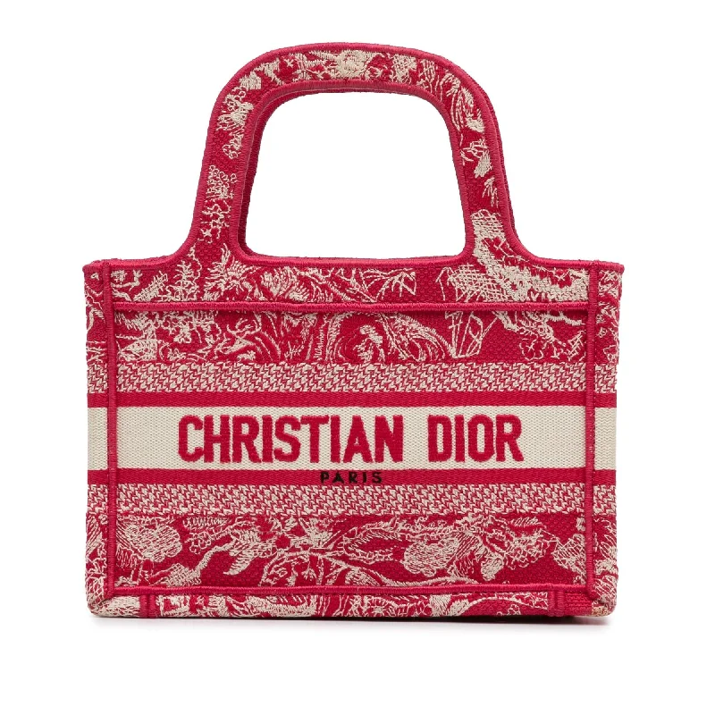 Dior Mini Embroidered Book Tote (SHG-PkGOnT)