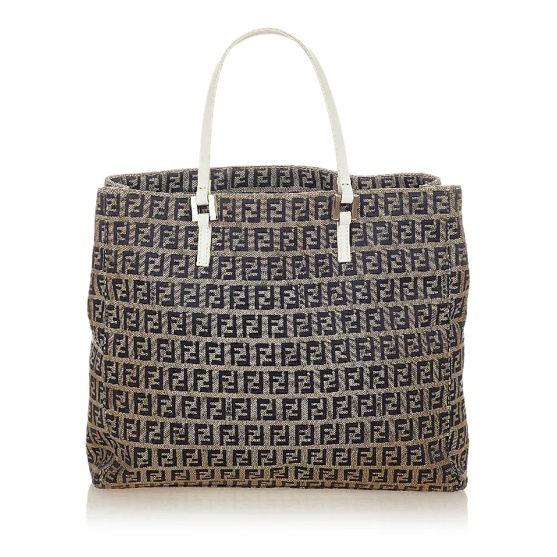 Fendi Zucchino Canvas Tote Bag (SHG-26506)