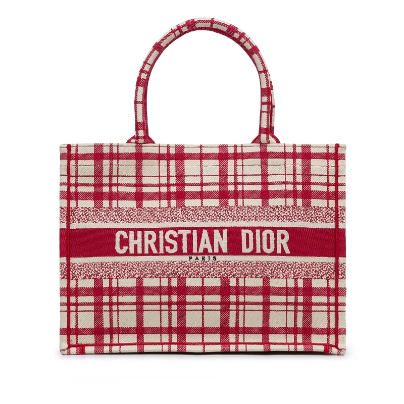 Dior Medium Check'n'Dior Book Tote (SHG-ppWJwl)