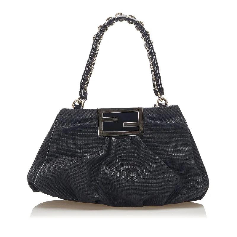 Fendi Mia Canvas Shoulder Bag (SHG-31699)