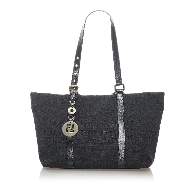 Fendi Zucchino Canvas Tote Bag (SHG-33555)