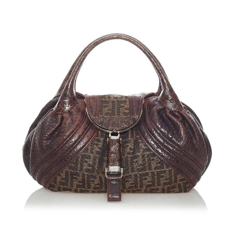 Fendi Zucca Spy Canvas Handbag (SHG-32929)