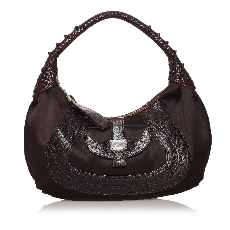 Fendi Spy Satin Shoulder Bag (SHG-30487)