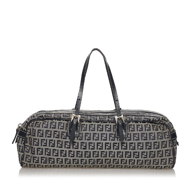 Fendi Zucchino Canvas Handbag (SHG-33440)