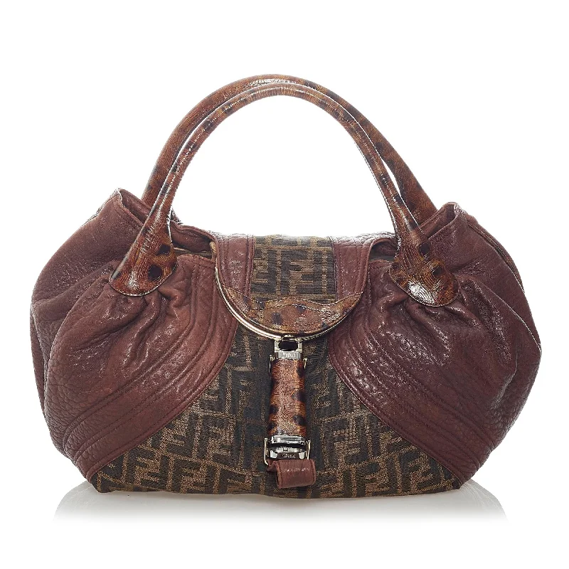 Fendi Zucca Spy Canvas Handbag (SHG-31897)