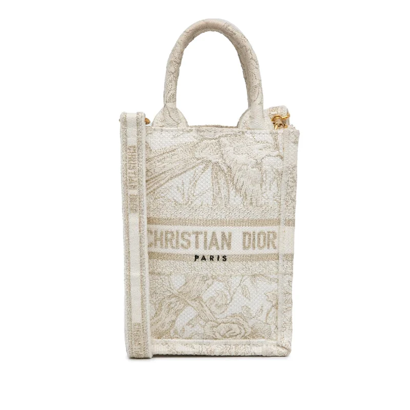 Dior Mini Jardin D'Hiver Vertical Book Tote (SHG-nTO8ze)