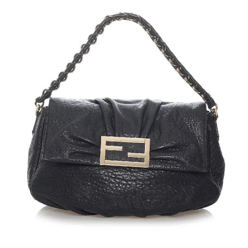 Fendi Mia Leather Shoulder Bag (SHG-30558)