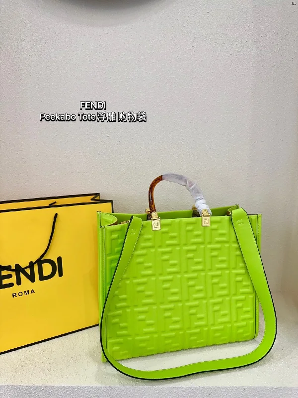 Fendi Peekabo Tote Bag Handbag Shoulder Bag