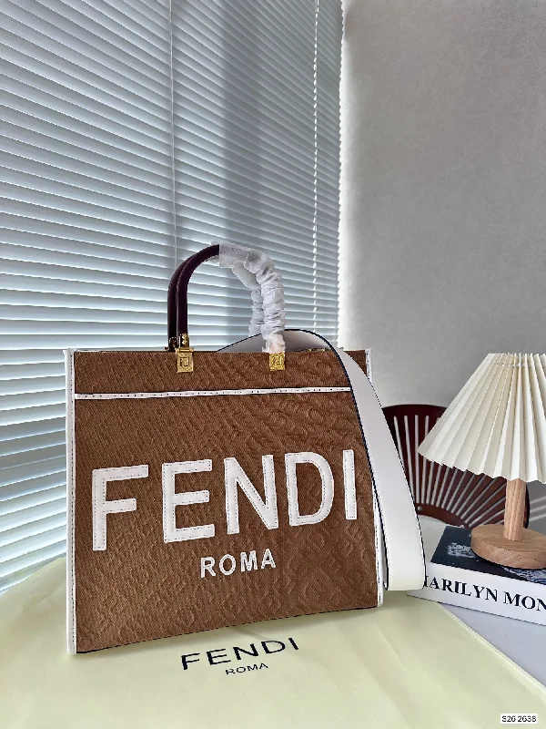 Fendi Sunshine Tote Bag Handbag Shoulder Bag