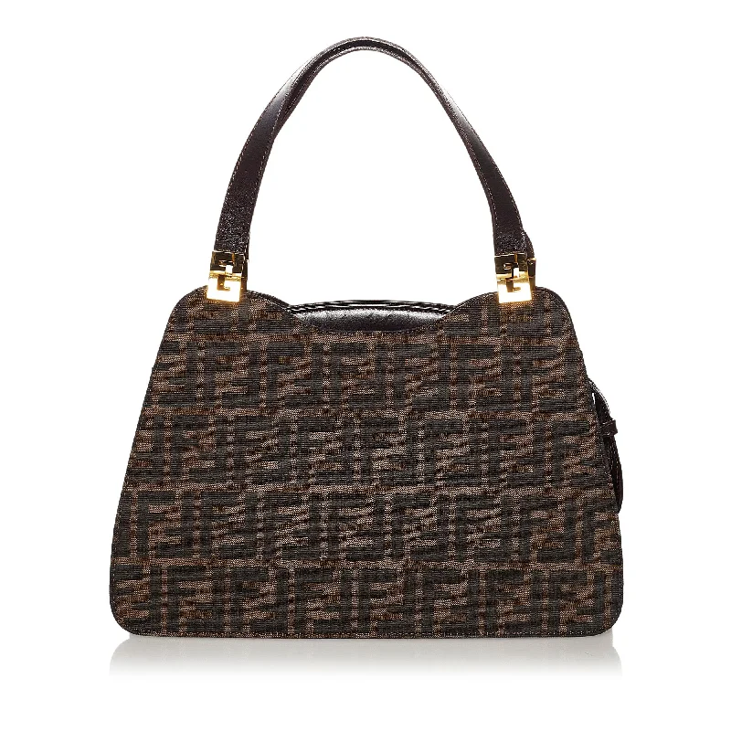 Fendi Zucca Canvas Handbag (SHG-34090)