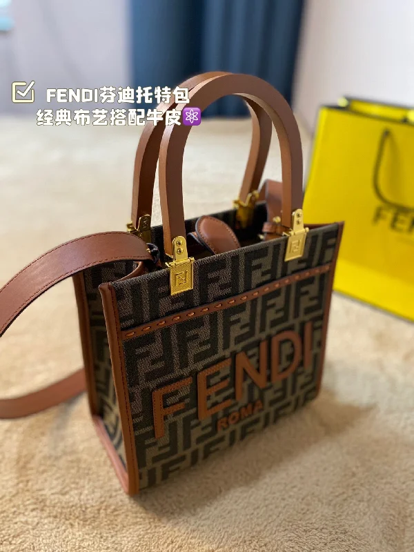 Fendi large Tote bag handbag shoulder bag