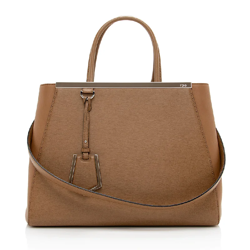 Fendi Leather 2Jours Tote - FINAL SALE (SHF-17309)