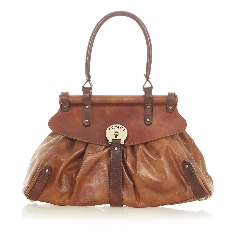 Fendi Leather Handbag (SHG-31690)