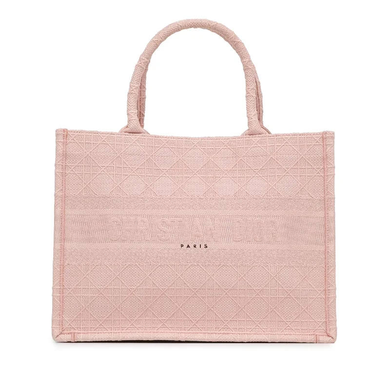 Dior Medium Cannage Embroidered Book Tote (SHG-ndQLhS)