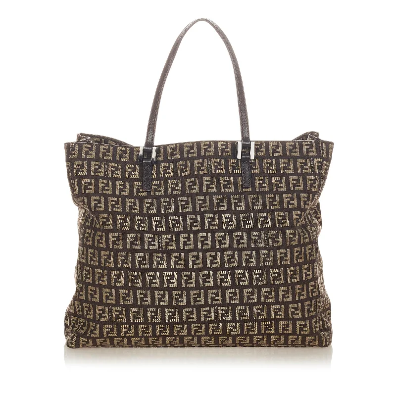 Fendi Zucchino Canvas Tote Bag (SHG-27213)