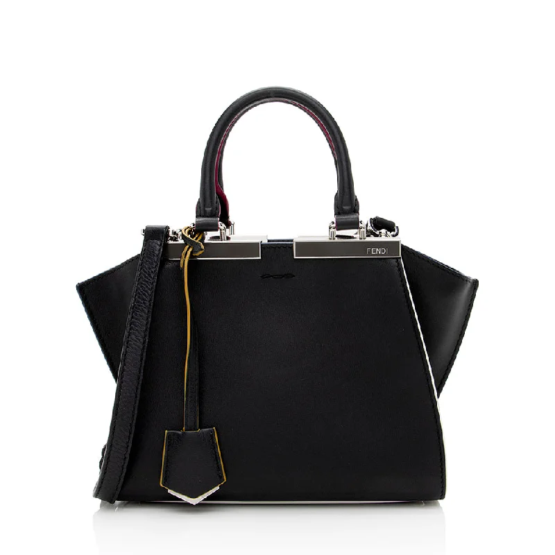 Fendi Leather Petite 2Jours Tote (SHF-20185)