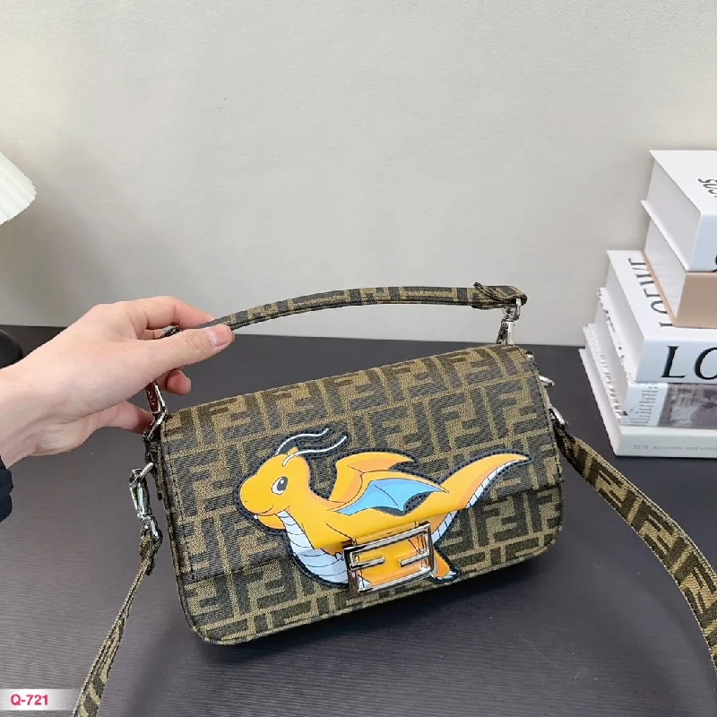 Fendi Flip Handbag Shoulder Bag