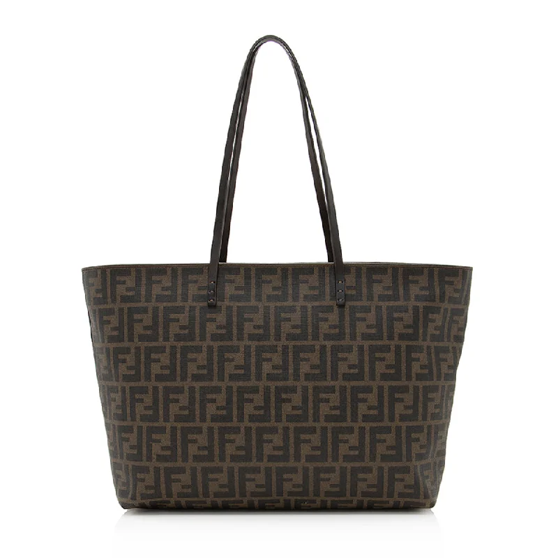 Fendi Zucca Medium Roll Tote (SHF-20323)