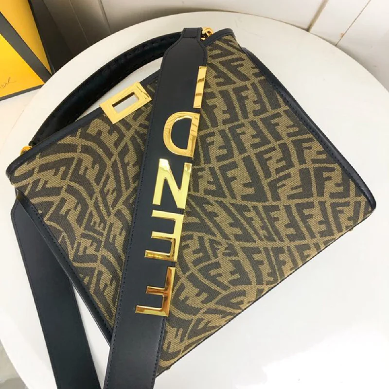 Fendi The new Peekaboo X-Lite handbag