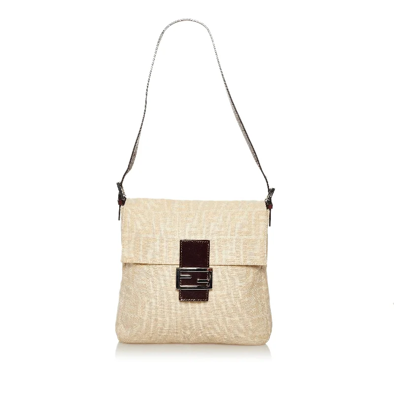 Fendi Zucca Canvas Shoulder Bag (SHG-34841)