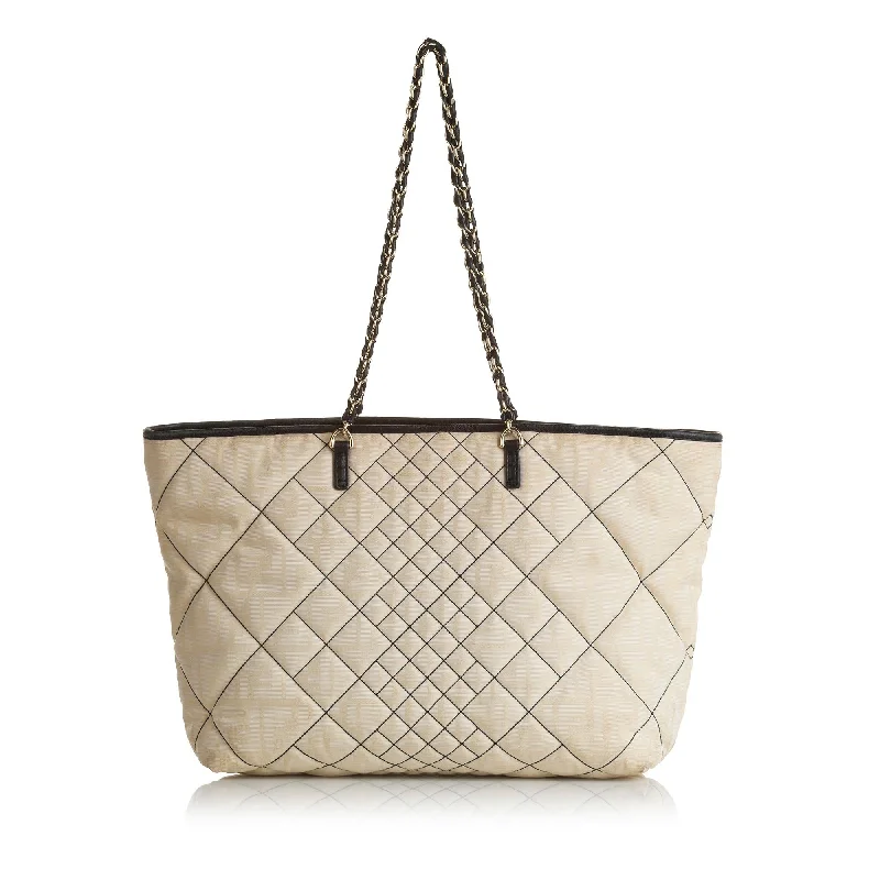 Fendi Quilted Zucca Tote (SHG-35093)