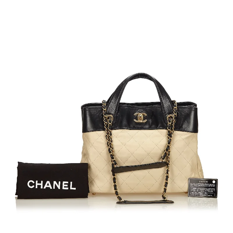 Chanel In the Mix Calf Leather Tote Bag