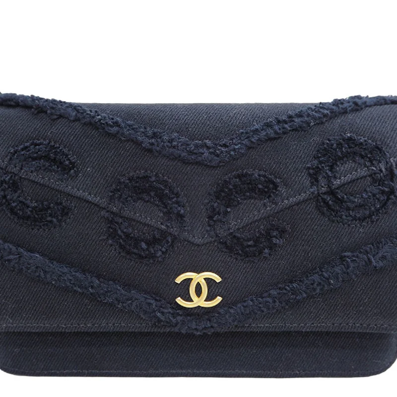 CHANEL Chain Wallet Dark Navy Shoulder Bag No. 29 COCO