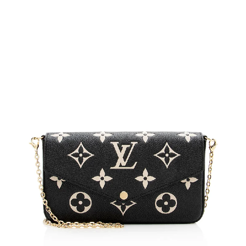 Louis Vuitton Giant Monogram Empreinte Felicie Pochette (SHF-52Z5ty)