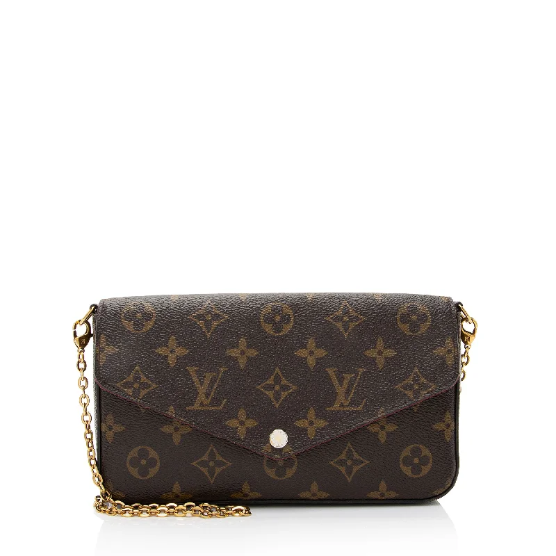 Louis Vuitton Monogram Canvas Felicie Pochette (SHF-RaMlhN)