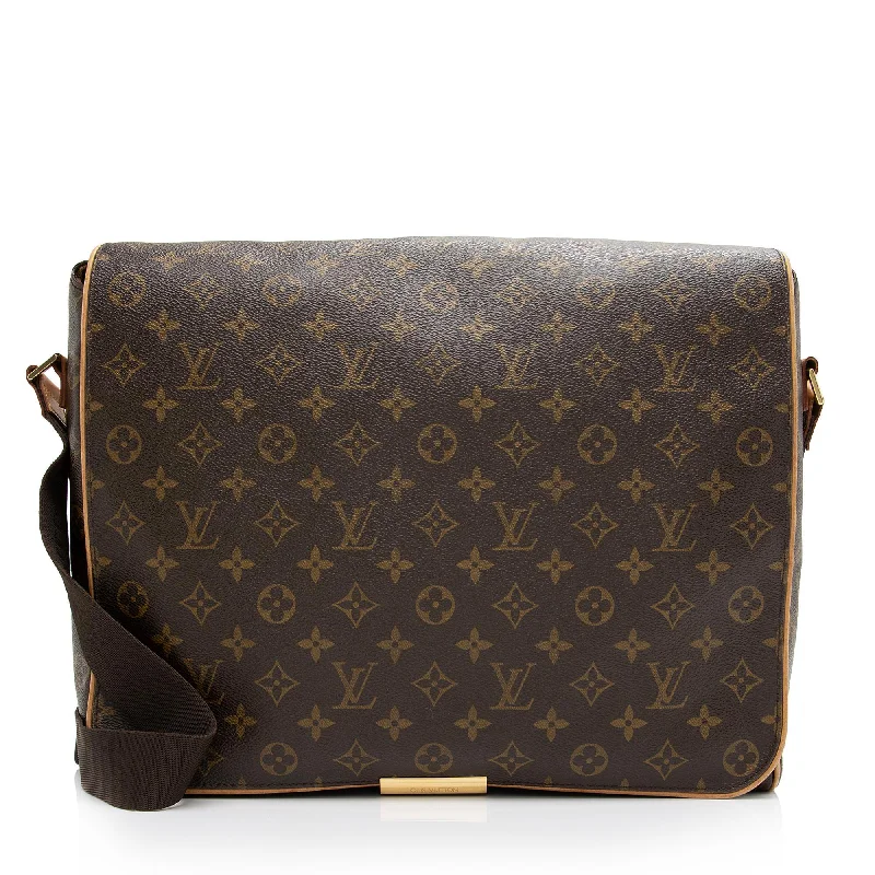 Louis Vuitton Vintage Monogram Canvas Abbesses Messenger Bag (SHF-hrSvMV)