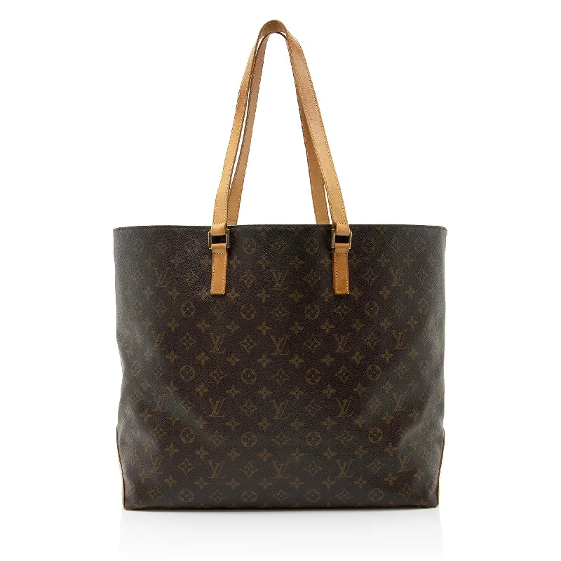 Louis Vuitton Vintage Monogram Canvas Cabas Alto Tote (SHF-Sy86cD)