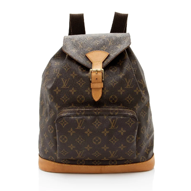 Louis Vuitton Vintage Monogram Canvas Montsouris GM Backpack (SHF-GIyo4P)