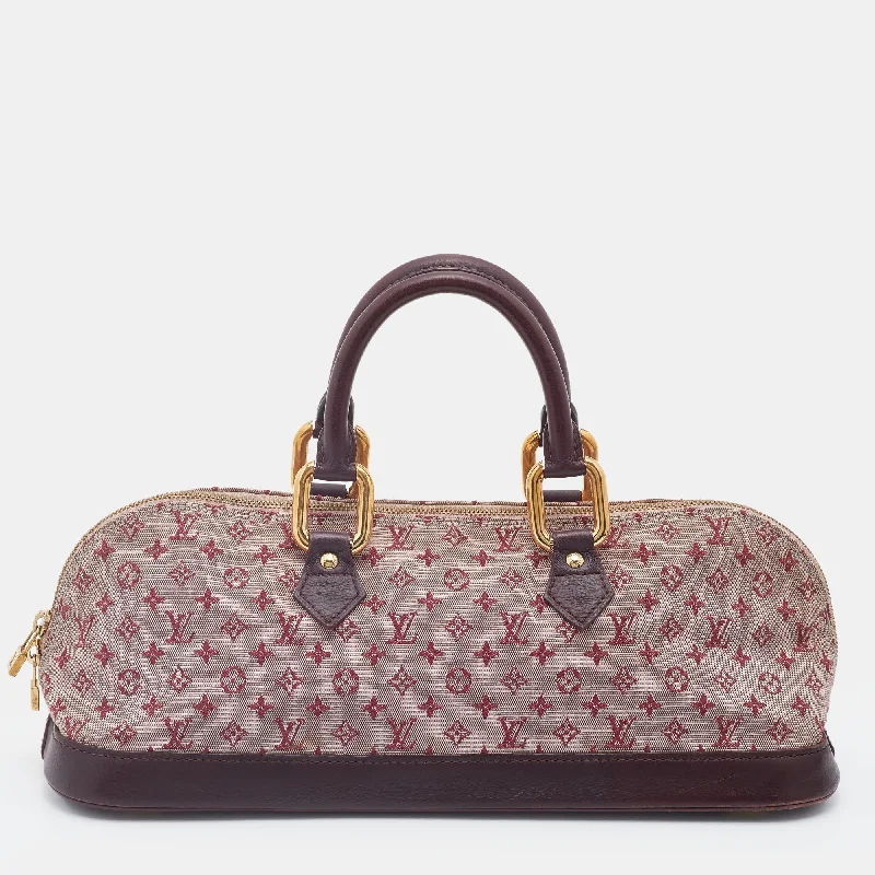 Louis Vuitton Cherry Monogram Mini Lin Horizontal Alma Bag