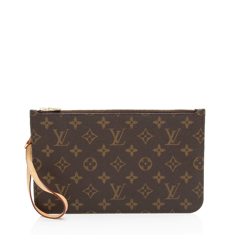 Louis Vuitton Monogram Canvas Neverfull MM Pochette (SHF-AUlFSM)