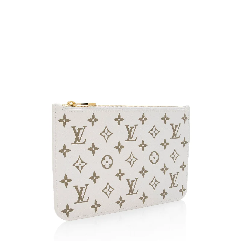 Louis Vuitton Monogram Empreinte Neverfull MM Pochette (SHF-q1VY0q)