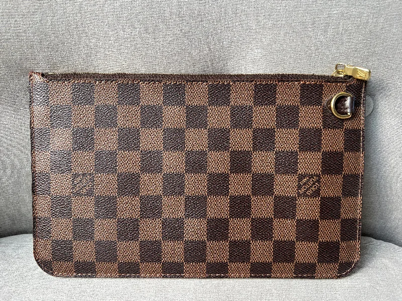 Louis Vuitton Pouch (from Neverfull MM) in Damier Ebene