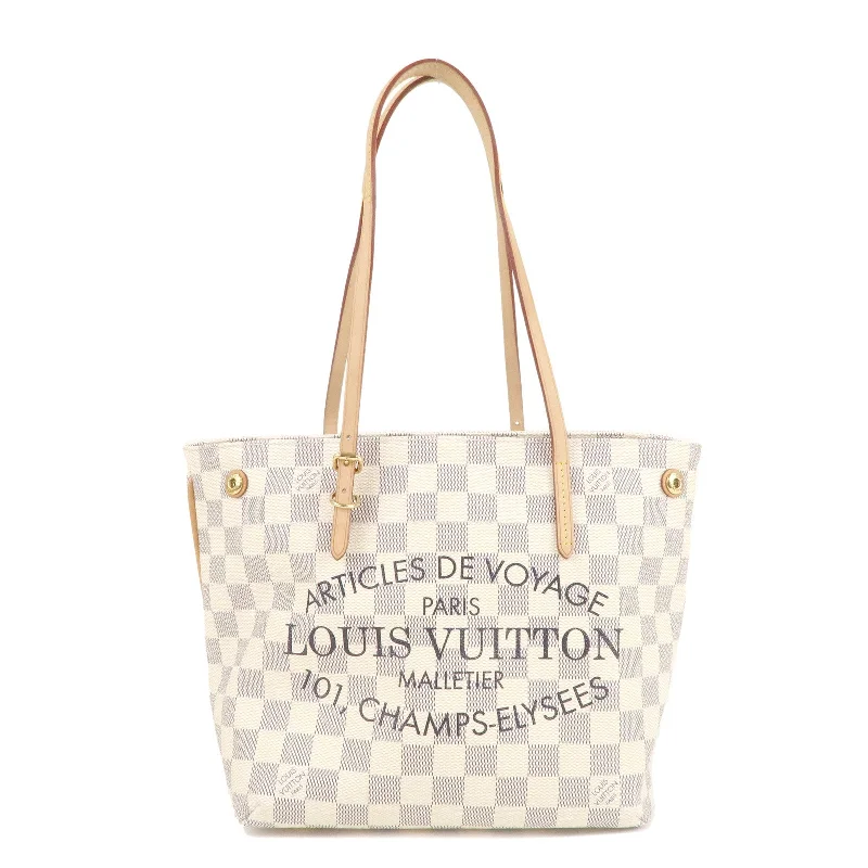 Louis Vuitton Damier Azur Cabas PM Tote Bag Shoulder Bag N41378