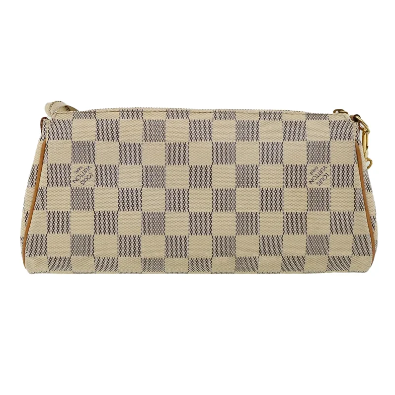 LOUIS VUITTON Damier Azur Eva Shoulder Bag 2way N55214 LV Auth 31850A