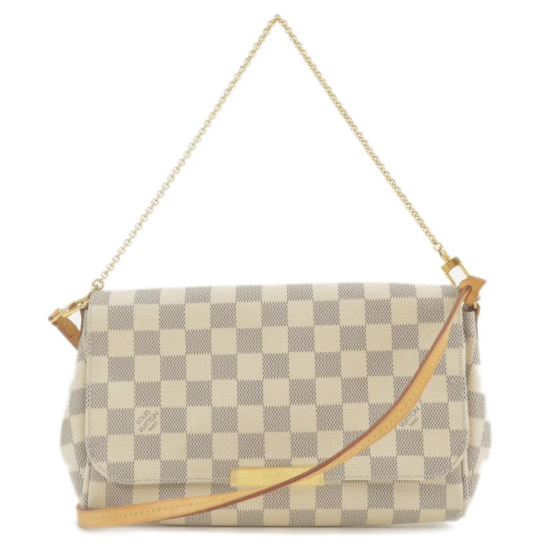 Louis Vuitton Damier Azur Favorite PM 2Way Shoulder Bag N41277