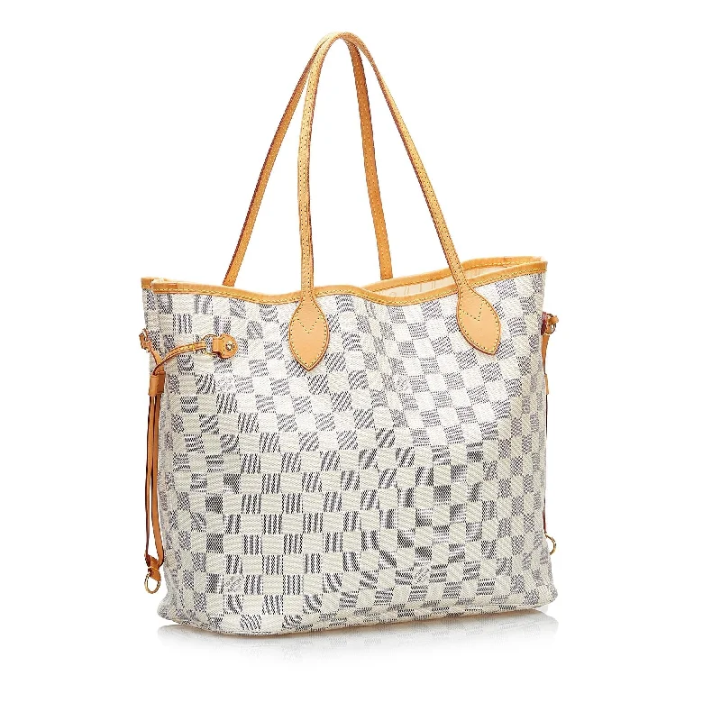 Louis Vuitton Damier Azur Neverfull MM (SHG-36384)