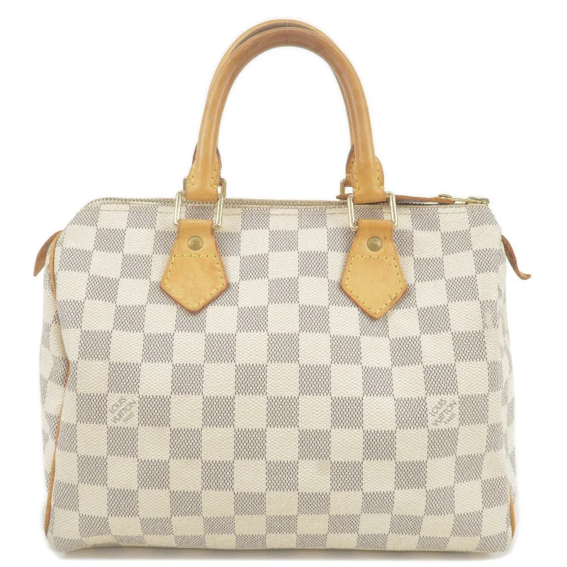 Louis Vuitton Damier Azur Speedy 25 Boston Bag Hand Bag N41534