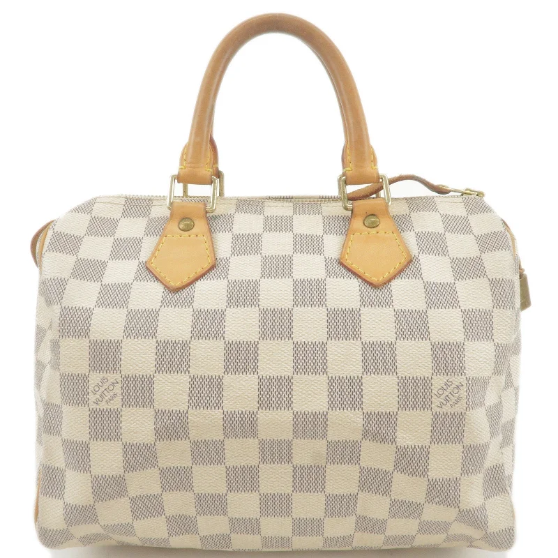 Louis Vuitton Damier Azur Speedy 25 Boston Bag Hand Bag N41534