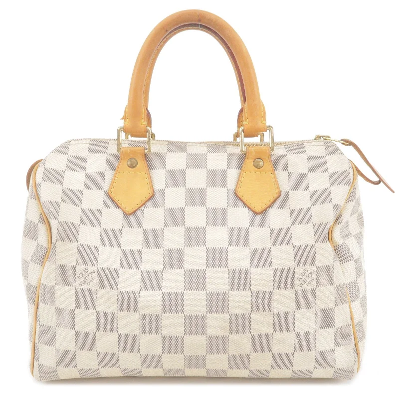 Louis Vuitton Damier Azur Speedy 25 Boston Bag Hand Bag N41534