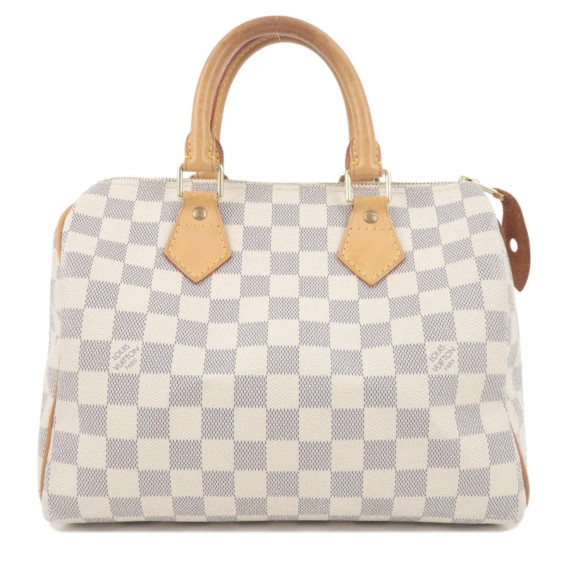 Louis Vuitton Damier Azur Speedy 25 Boston Bag Hand Bag N41534