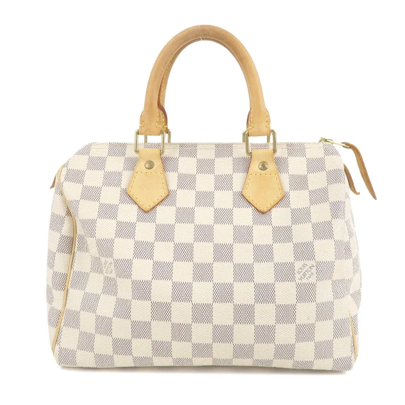 Louis Vuitton Damier Azur Speedy 25 Boston Bag Hand Bag N41534