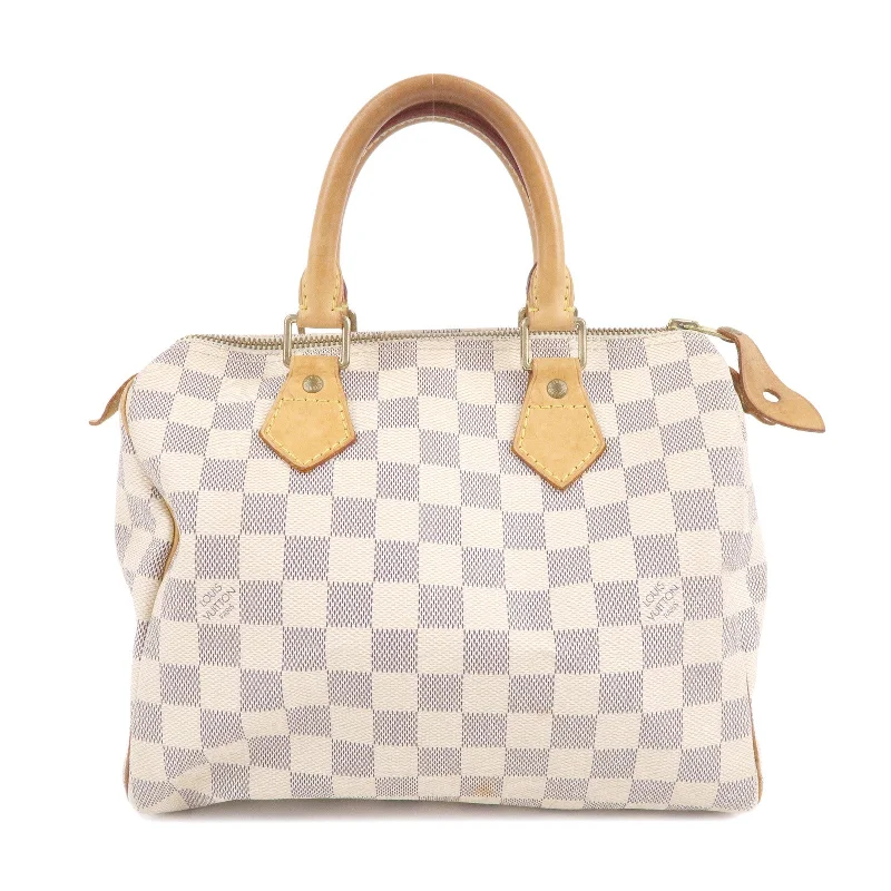 Louis Vuitton Damier Azur Speedy 25 Boston Bag Hand Bag N41534