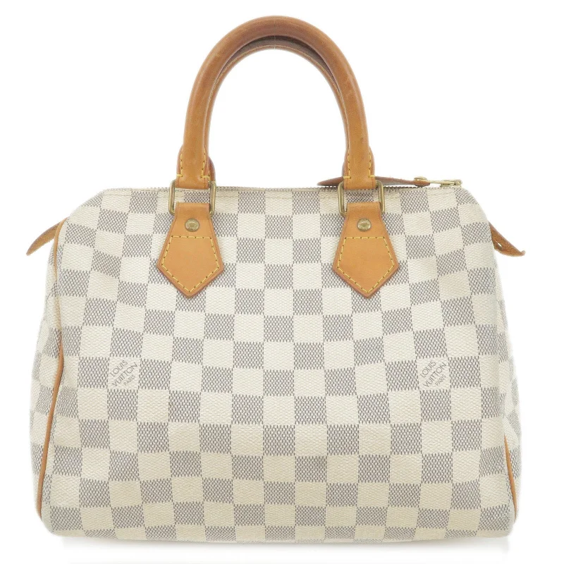 Louis Vuitton Damier Azur Speedy 25 Boston Bag N41534