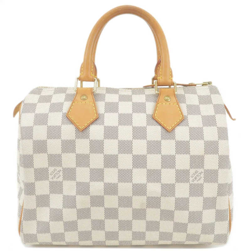 Louis Vuitton Damier Azur Speedy 25 Boston Bag N41534