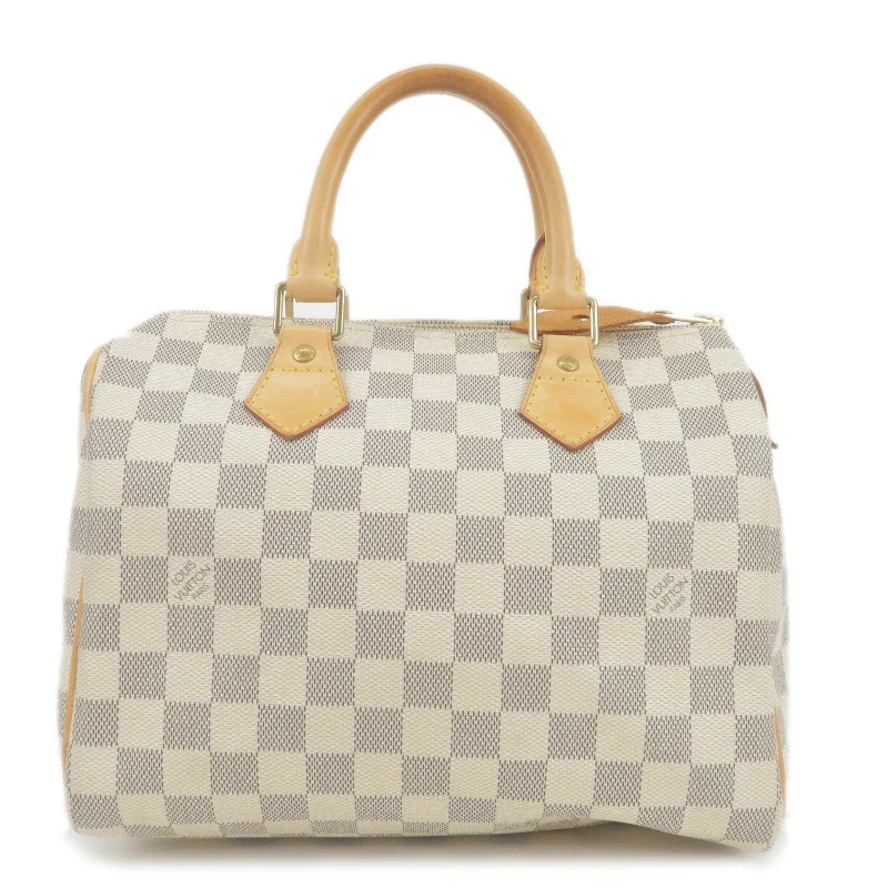 Louis Vuitton Damier Azur Speedy 25 Boston Hand Bag N41371